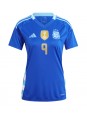 Argentina Julian Alvarez #9 Replika Borta Kläder Dam Copa America 2024 Kortärmad